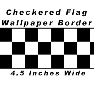 checkered border wallpaper