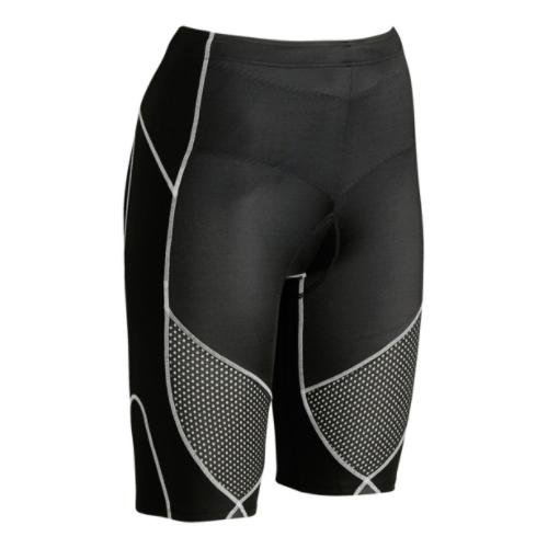 CW-X Women's CW-X Ventilator Stabilyx Tri Short,Black/Grey,Medium On Sale
