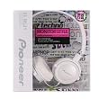 White Pioneer SE-MJ21 Headphones