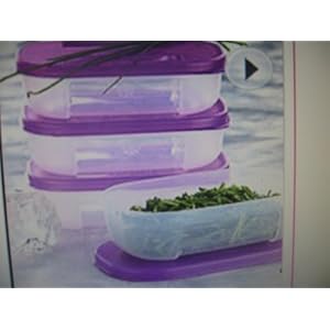 Tupperware Freezer Mates Herb Saver Set by Tupperware