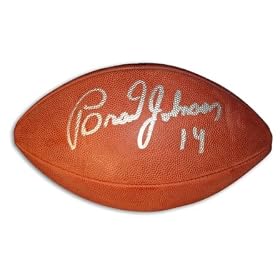 <b>Brad Johnson Signed NFL Football</b>