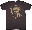 24 Twenty Four Jack Bauer Longest Day Black Men's T-Shirt