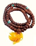 Bodhi Seed and Turquoise Mala Prayer Beads