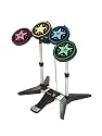 Drum Pad Silencers and Bonus Drumsticks - Stars