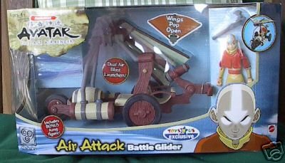 Avatar the Last Airbender Air Attack Battle Glider includes BONUS Aang Figure