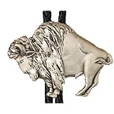 Pewter Buffalo Southwestern Bolo Tie by Cowboy Chris