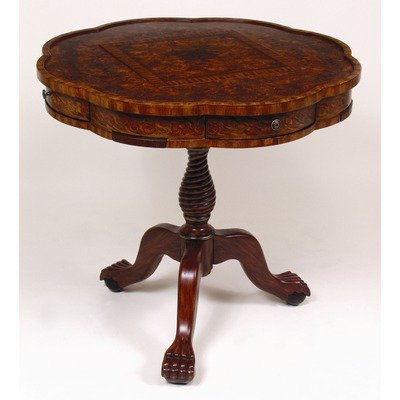 Game Table in Medium Brown