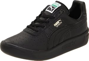 PUMA GV Special Jr Sneaker (Little Kid/Big Kid),Black/Black/Metallic Gold,11 M US Little Kid