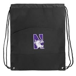 Northwestern Drawstring Bag Cinch Northwestern Wildcats Draw String Back Pack - For Boys Girls Students or Adults