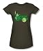 Search : Green Arrow Juniors S/S T-shirt in Military Green by DC Comics