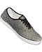 Aris Allen Mens Herringbone With Black Accents Classic Dance Sneaker with Suede Sole