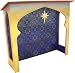 Heartwood Creek "Blue" Nativity: Stable Creche