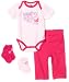 Ecko Red Baby-girls Newborn Gift Box Set, Pink, 6-9 Months