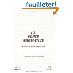 La Force Normative, Naissance d'un Concept