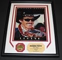 Richard Petty Autographed Photo ~ Custom Framed with Highland Mint coin