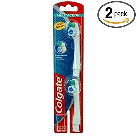 Colgate Motion Power Toothbrush Replacement Heads, 2-Count Package (Pack of 2)
