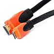C�ble Mini HDMI vers HDMI - (1.8m) - 1080p Full HD- Pour Canon Camescope et appareil photo HTC-100 , EOS-1D, 5D, 7D, 50D, 60D, 500D, 550D, Ixus 100 is, 110 is, 115 HS, 130, 200 HS, 210 HS, 300 HS, 310 HS, 990 is, 1000 HS, Powershot G11, G12, S90, S95, SD780 is, SD940 is, SD960 is, SD970 is, SD980 is, SD1400 is, SD3500 is, SD4500 is, SX1 is, SX20 is, SX30 is, SX120 is, SX130 is, SX200 is, SX210 is, SX220 HS, SX230 HS, Rebel EF-S, T1i & T2i, VIXIA HF10, HF21, HF-S21, HF-R10, HF11, HF-R11, HF20, HF-S10, HF-S20, HF30, HF-M30, HF31, HF-M31, HF100, HF-S100, HF200, HF-S200, HF300, HF-M300, HF-S11, HG10, HG20, HG21, HG30 etc