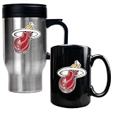 Miami Heat Coffee Cup & Travel Mug Gift Set