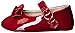 Baby Deer Baby Girls Patent McKenna Mary Jane Dress Shoe, Red, 0 Infant