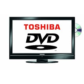 Toshiba 19DV501B 19-inch Widescreen HD Ready LCD TV with Built-in DVD player