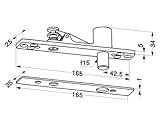開き戸 建具用 ｱｰｺｽ D01-118-700 スガツネ工業 03028481-001