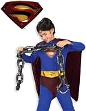 Superman Costume Break-Apart Shackles Chain with Sounds