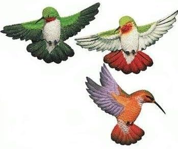Magnet, Hummingbird Collectible Sculpture Magnet, 3.5-inch, (1-pc Random)