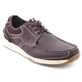 Clarks Mens Saranac Brown Leather - 12 D(M) US