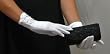 Pearl Dinner Date Gloves in White