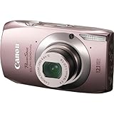 New Canon Pink Powershot Elph 500 12.1mp Digital Camera 4.4x Optical Zoom 3 ....