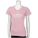 Nike L.A. Dodgers Pink Ladies Arched Team Name T-shirt (Large)
