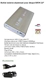 Boitier externe pour disque dur 3,5 Sata Aluminium
