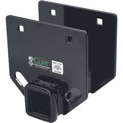 Curt Manufacturing E-100 Travel Trailer Bumper Mount Hitch 4 In Square Bumper