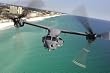CV-22 (Flying over Florida) Art Poster Print - 13x19