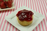 6 pc. Mini NY Style Cheesecakes w/ Strawberry Topping