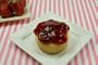 6 pc. Mini NY Style Cheesecakes w/ Strawberry Topping