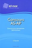Concours AS-AP : Epreuve �crite d'admissibilit�, Math�matiques