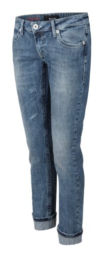 Bench Damen Jeans LIA, Light Worn - Blue, 31/34, BLMA0135-1_WA012-BL Preisvergleich