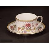 Coalport Persian Flower Cups and Saucers by
