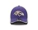New Era NFL Baltimore Ravens 39Thiry Flex Fit Cap, Reverse Team Color, Medium/Large