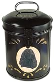 Black Cocker Spaniel Dog Biscuit Treat Tin