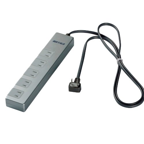 バッファローコクヨサプライ BUFFALO OAタップ 2ピン 10個口 集中スイッチ付 1.5m シルバー BSTA2XA15SV