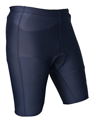 Buy Discount Lycot Cycling Padded Cycling Half Tights Biking Bicycle Tights Navy Blue