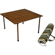 Table in a Bag W2716 Portable Table with Carrying Bag, Brown