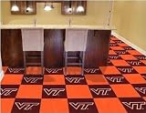 Virginia Tech Hokies 18x18 tiles Carpet Tiles Set of 20 Carpet Tiles