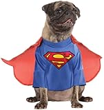 Rubies Costume DC Heroes and Villains Collection Pet Costume, X-Large, Superman