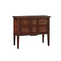 Masterpiece 6 Drawer Console Table - Dark Cherry
