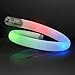 White Flashing LED Light Up Wrap Around Tube Bracelet