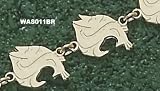Indianapolis Colts 5 Charm Bracelet -Choose From 14K Gold 10K Gold or Stainless Steel