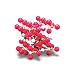 3B Scientific T22001 Calcium Sulphate Molecular Model, 12.2" x 12.2" x 11"